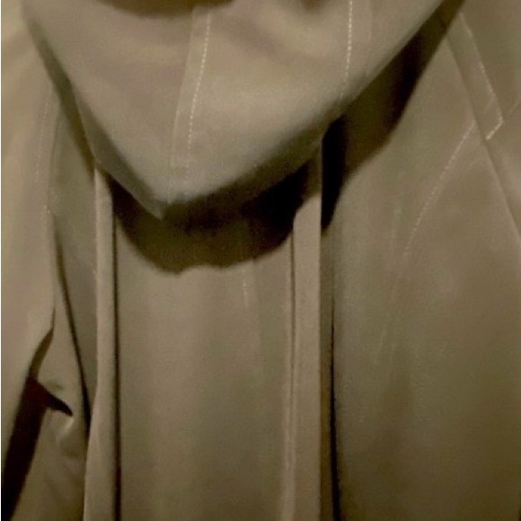 Fashion Forward Stunning London Fog fashion forward Black Trench Coat - Picture 3 of 5